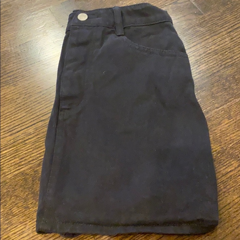 Rare brandy Melville black jean skirt
